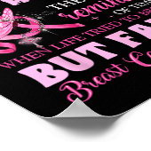 Draag roze voor mezelf mijn littekens maar mislukt poster (Hoek)