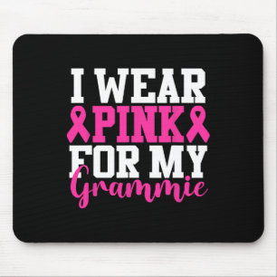 Draag roze voor mijn Grammie borstkanker bewustzij Muismat
