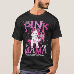 Draag roze voor mijn mama Shirt borstkanker Awaren