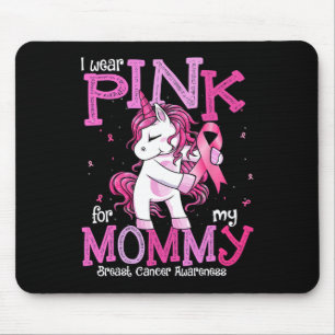 Draag Roze Voor Mijn Mama Shirt Borstkanker Awaren Muismat