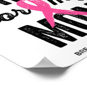 Draag Roze Voor Mijn Moeder  Poster (Hoek)
