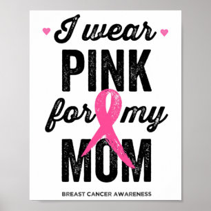 Draag Roze Voor Mijn Moeder Poster