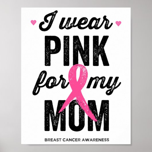 Draag Roze Voor Mijn Moeder  Poster (Voorkant)