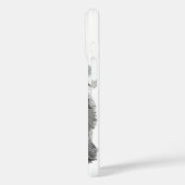 Draag rust – Monochroom hondenportret Case-Mate iPhone Case (Achterkant / Links)