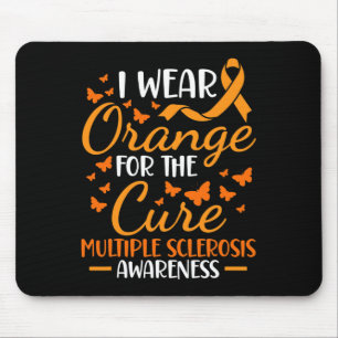 Draag Sinaasappel - Multiple Sclerosis Awareness S Muismat