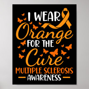 Draag Sinaasappel - Multiple Sclerosis Awareness S Poster