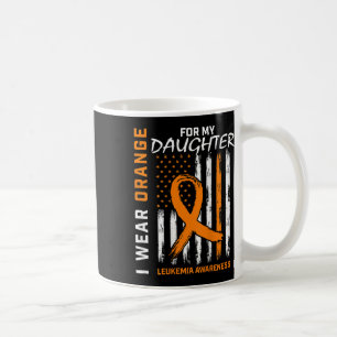 Draag Sinaasappel voor Dochter Leukemie Awareness Koffiemok
