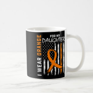 Draag Sinaasappel voor mijn dochter leukemie kanke Koffiemok