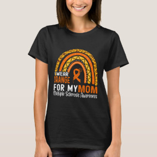 Draag Sinaasappel voor mijn moeder multiple sclero T-shirt