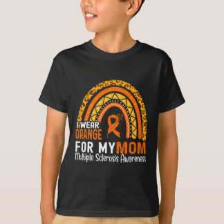 Draag Sinaasappel voor mijn moeder multiple sclero T-shirt
