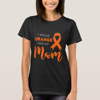 Draag Sinaasappel voor mijn moeder multiple sclero T-shirt