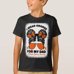 Draag Sinaasappel voor mijn vader MS multiple scle T-shirt