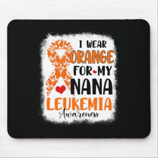 Draag Sinaasappel voor My Nana Leukemia Awareness Muismat