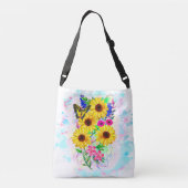 Draag tas-Pompoenen en specerijen en alles mooi Crossbody Tas (Achterkant)