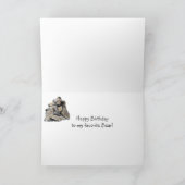 Draag Totem, de Dierlijke Grappige Verjaardag van Kaart (Binnen)