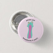 draag u de hoofdtelefoon in het openbaar ronde button 3,2 cm (Voorkant /achterkant)