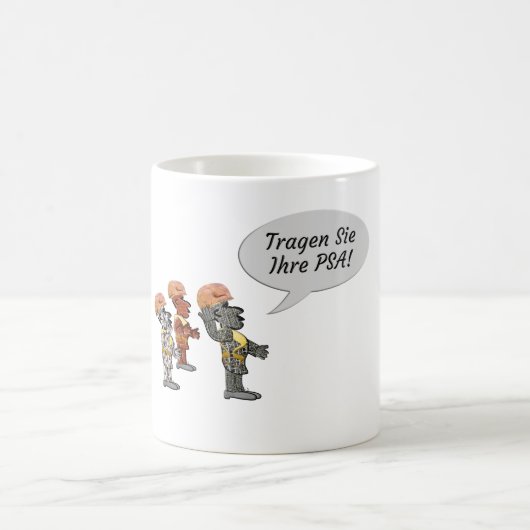 „Draag uw PBM!“  Koffiemok (Center)