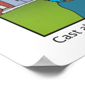 Draag uw poster van Boeken (Hoek)