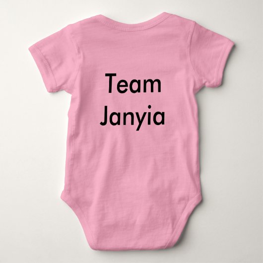 Draag uw team Janyia Romper (Achterkant)