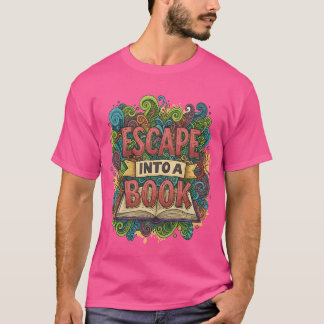 Draag uw verhaal: ontsnap in een boekeditie t-shirt
