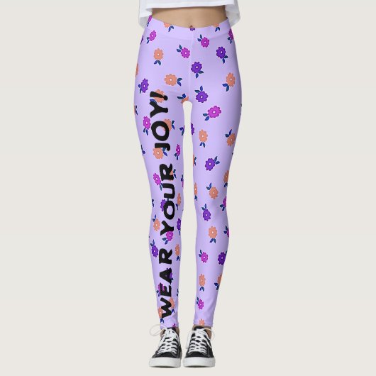 DRAAG UW VREUGDE! LEGGINGS (Voorkant)