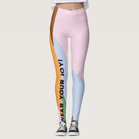 DRAAG UW VREUGDE! LEGGINGS (Voorkant)