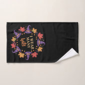 Draag Veel Heden Grappige Halloween Heks Handdoek (Handdoek)