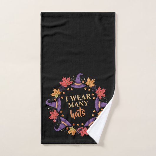 Draag Veel Heden Grappige Halloween Heks Handdoek (Handdoek)