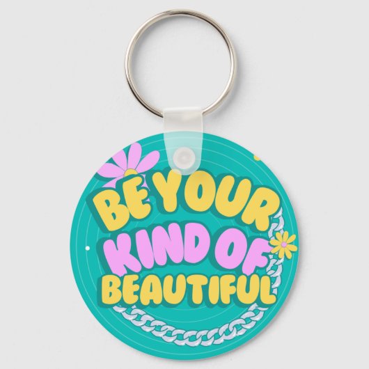 Draag vreugde waar je ook gaat - Inspirerend sleut Sleutelhanger (Achterkant)