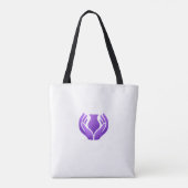 Draag wat je lief is tote bag (Achterkant)