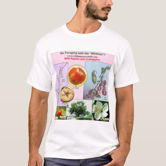 Draag wilde appels en krabappelen t-shirt (Voorkant)