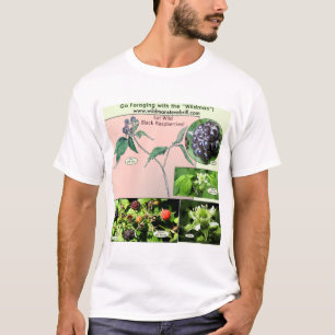 Draag wilde zwarte frambozen t-shirt