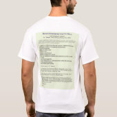 Draag wilde zwarte frambozen t-shirt (Achterkant)