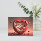 Draagbaar 3D-briefkaart Briefkaart (Staand voorkant)