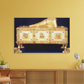 Draagbaar altaar van St. Andrew Canvas Afdruk (Insitu (Woonkamer))