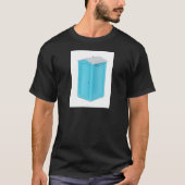 Draagbaar chemisch toilet t-shirt (Voorkant)