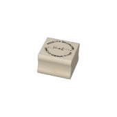 Draagbaar hart rubberstempel (Stempel)