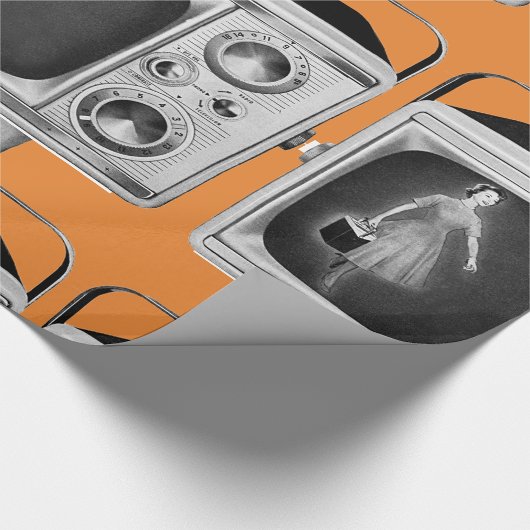  draagbaar omslagpapier voor televisie cadeaupapier