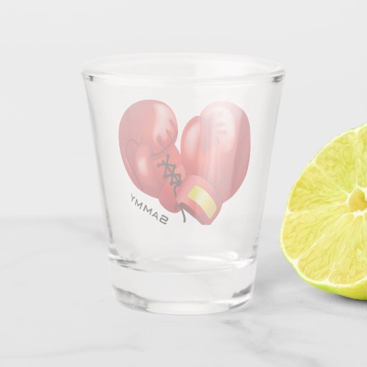 Draagbaar ontwerp shot glas (Achterkant)