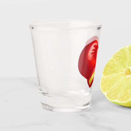 Draagbaar ontwerp shot glas (Links)