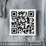 Draagbaar QR-codeontwerp Vierkante Button 5,1 Cm<br><div class="desc">Show van uw eigen QR-codeontwerp. Draag uw QR-code op uw uniform of jasje enz. Laat anderen uw QR code met hun mobiele telefoons aftasten! Vervang afbeelding door je eigen geüploade QR-code.</div>