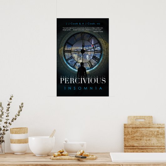 Draagbaar slapeloosheid Poster (Keuken)