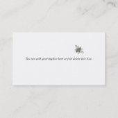 Draagbaar Visitekaartje (Achterkant)