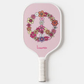 Draagbaar vredesbord pickleball paddle (Voorkant)