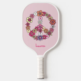 Draagbaar vredesbord pickleball paddle