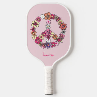 Draagbaar vredesbord pickleball paddle