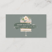 Draagbakkerij van de Blush Pink Wedding Party Visitekaartje (Voorkant)