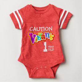 Draagbare 1-jarige peuter-T-shirt