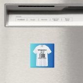 Draagbare AI T-SHIRT Prototype Magneet (Insitu (Vaatwasser))