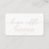 Draagbare Baby shower met dubbele steigers Informatiekaartje (Voorkant)